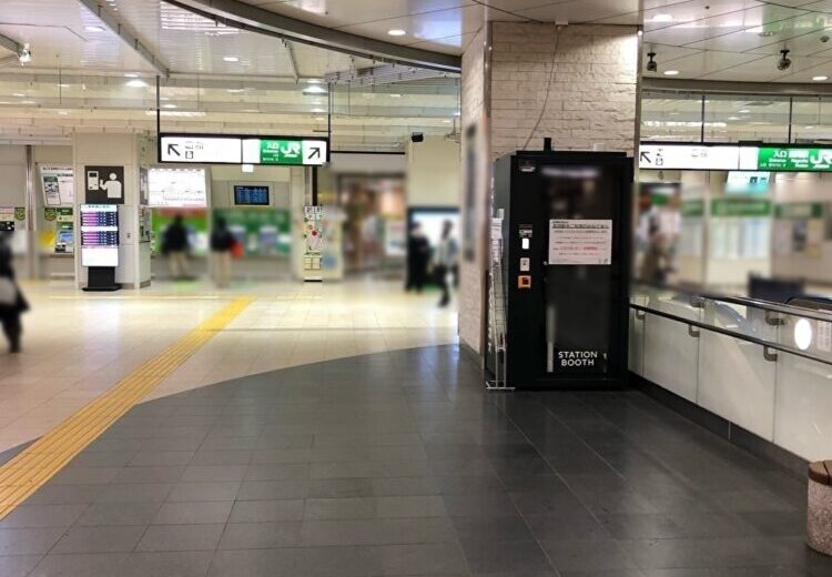 長岡駅ステーションブース_場所