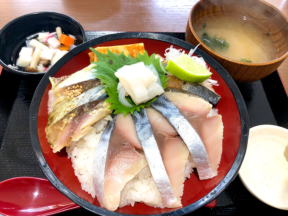 『海鮮食堂さばや』しめ鯖丼
