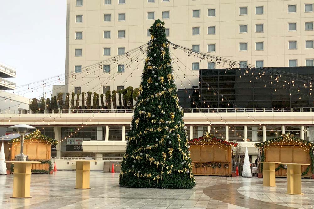 『NiiGATA CHRiSTMAS MARKET 2022（ニイガタクリスマスマーケット）』クリスマスツリー