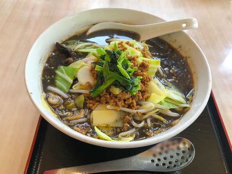 たんたん麺の店 菜心_黒ごま野菜担々麺