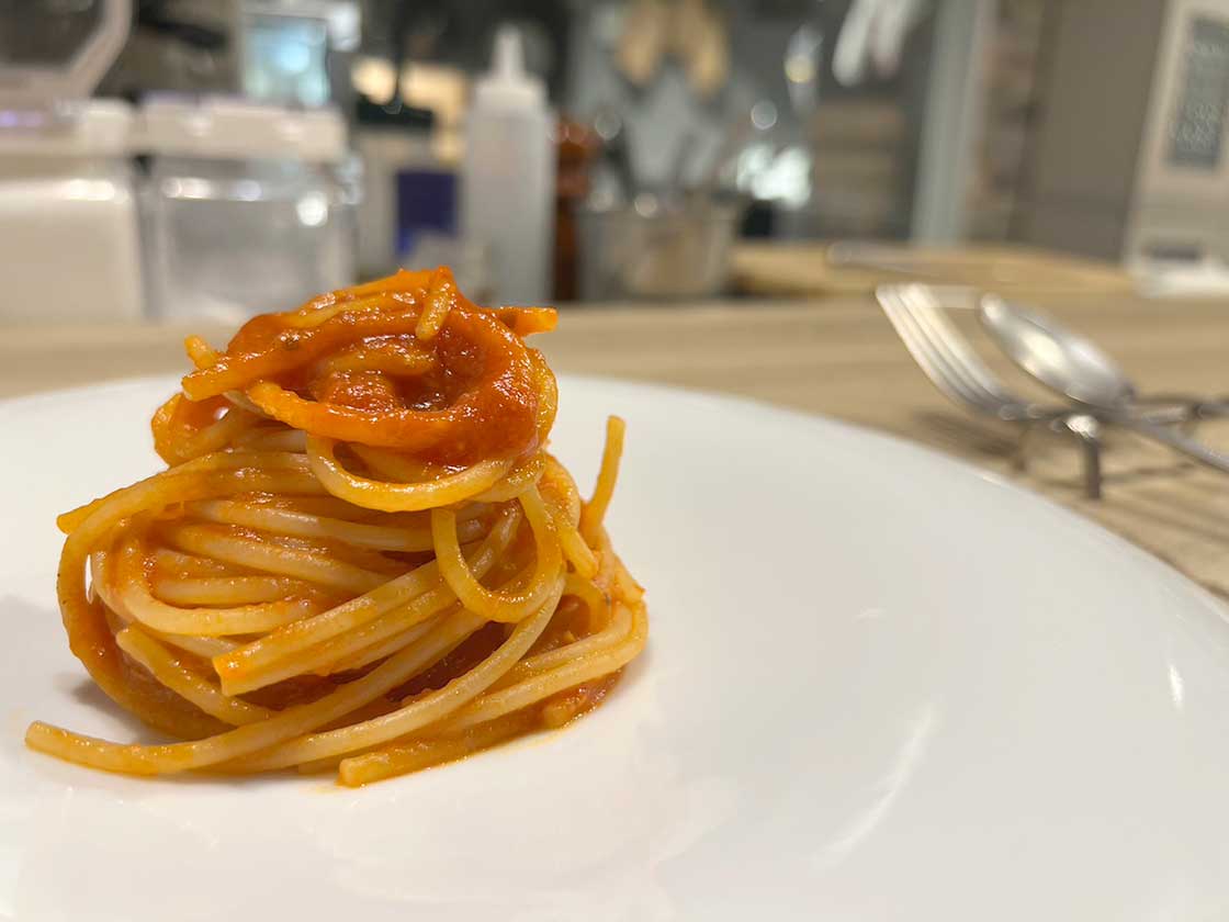 Fiorita_シンプルなトマトソーススパゲッティ