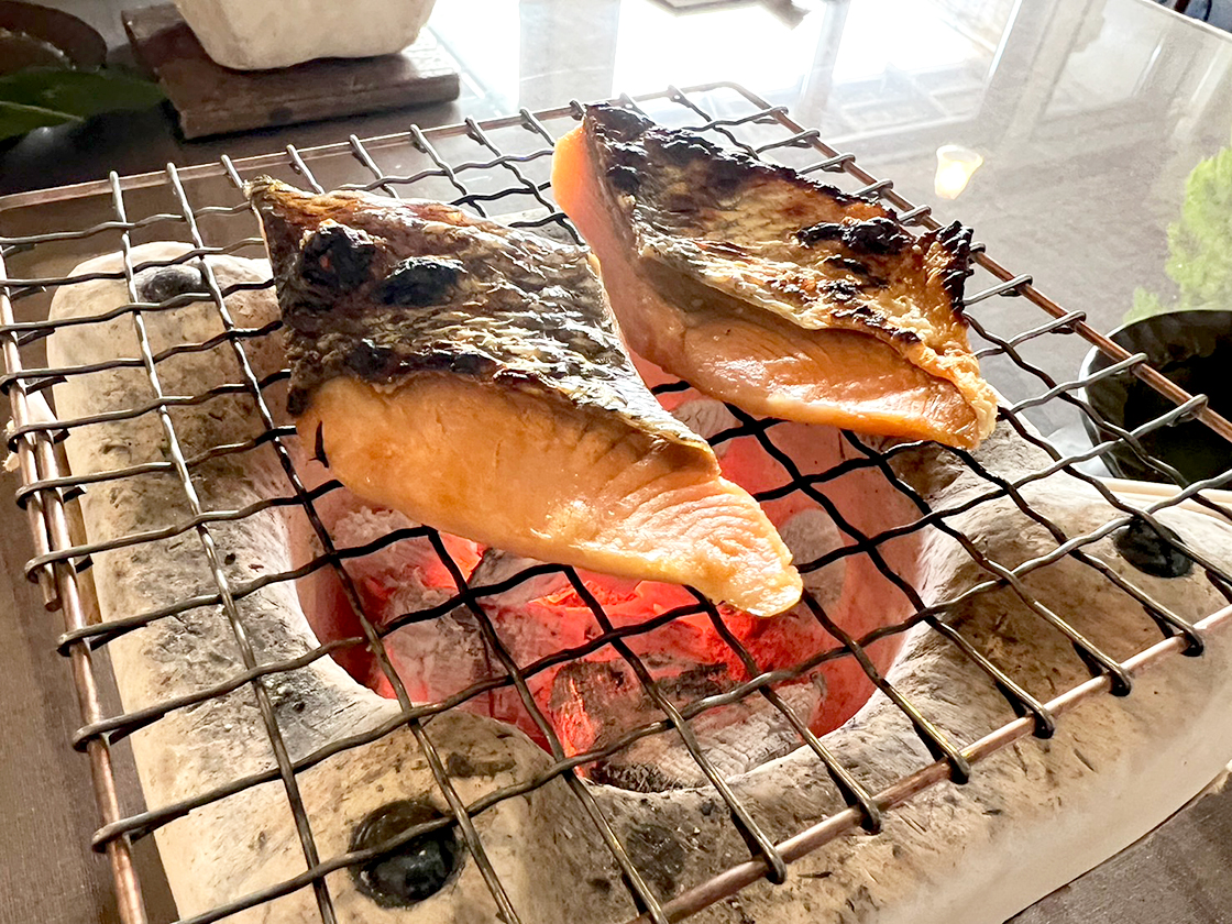 千年鮭きっかわ 井筒屋_鮭料理 八品