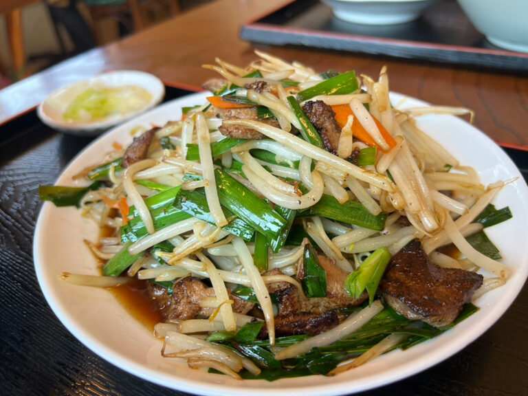 太和良食堂_レバニラ定食