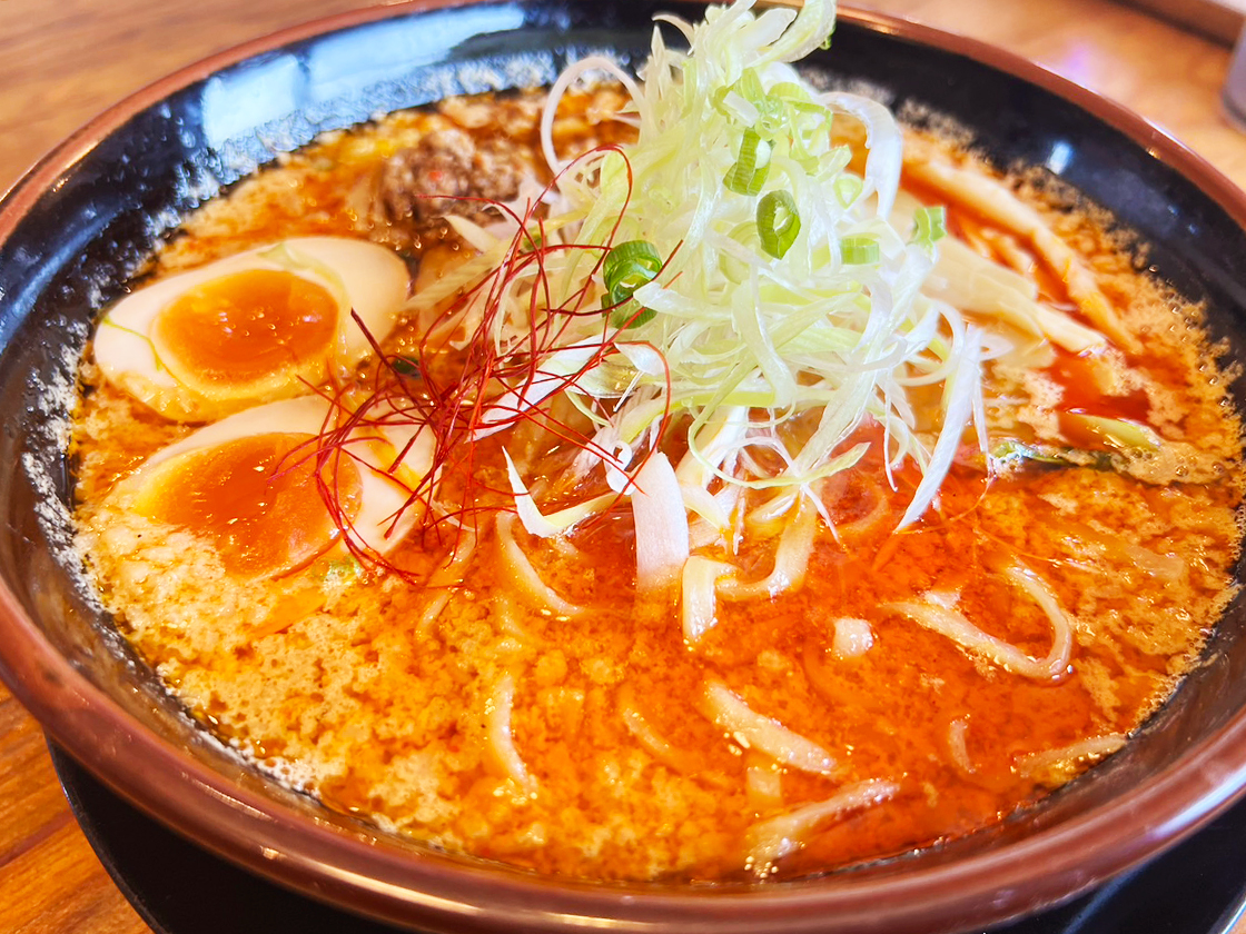 ラーメン南の_背脂担々麺