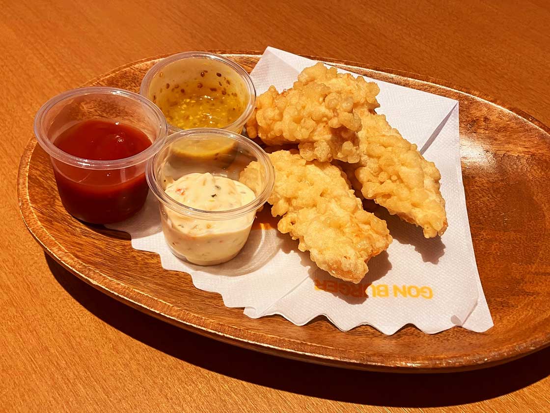 ゴンバーガー新潟西店_フィンガーオリーブチキン