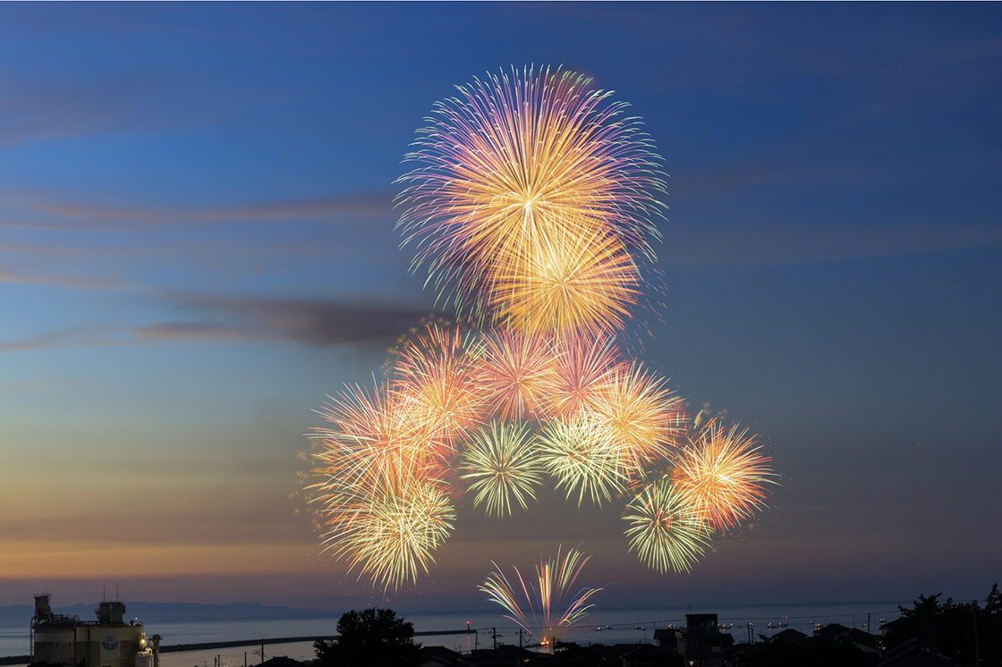 ぎおん柏崎まつり海の花火大会