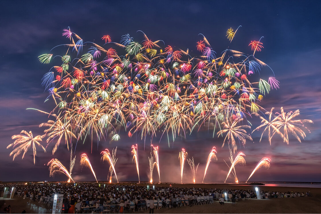 ぎおん柏崎まつり海の花火大会