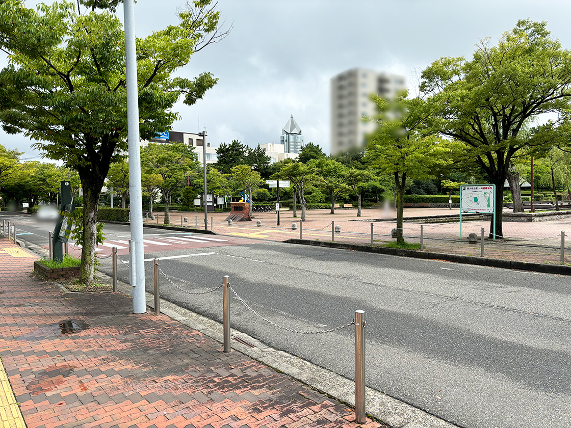 新潟市美術館　周辺