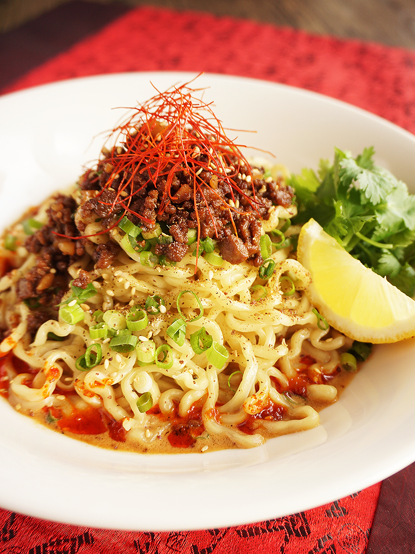 クラフト担々麺 にのたん_朝挽き胡麻の汁なし担々麺