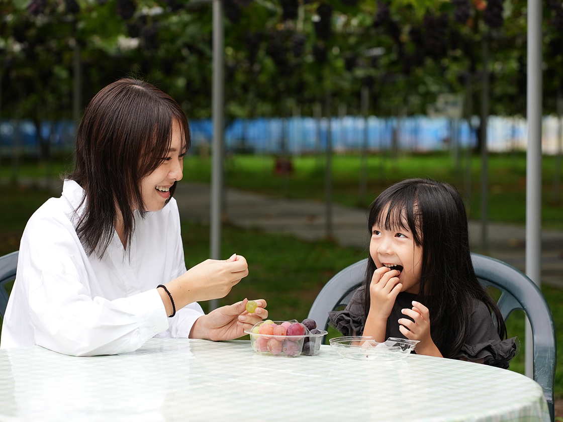 聖籠町ぶどう狩り