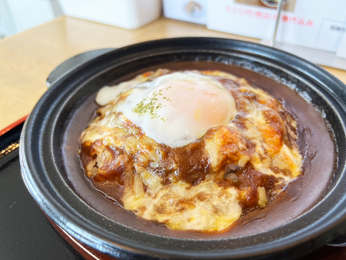 カフェまる。焼きカレーセット