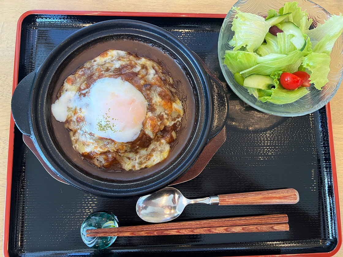 カフェまる。_焼きカレーセット