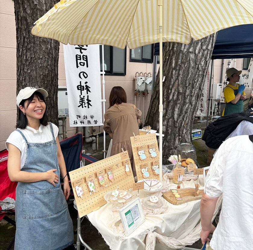 学校町マルシェ in菅原神社_過去開催の様子