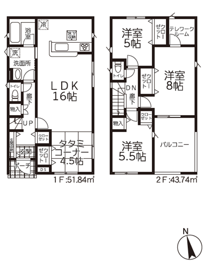 アーネストワン_間取り図