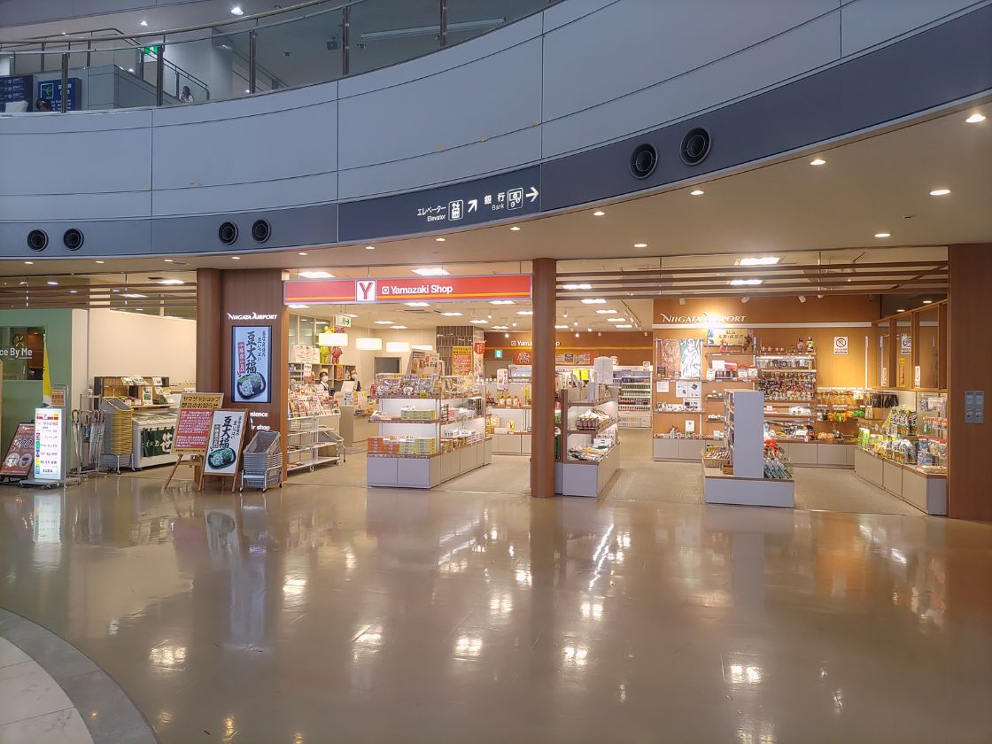 ヤマザキショップ 新潟空港店_場所