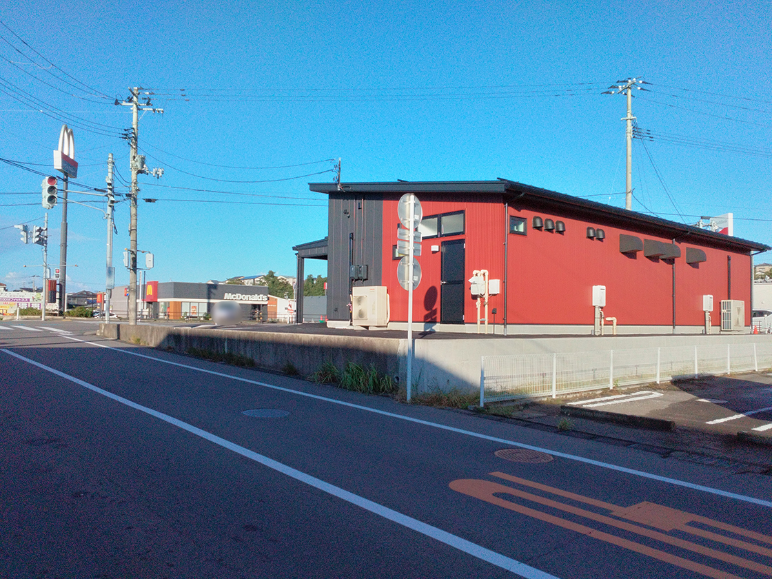 横浜ラーメン 味濱家 新大前店_場所