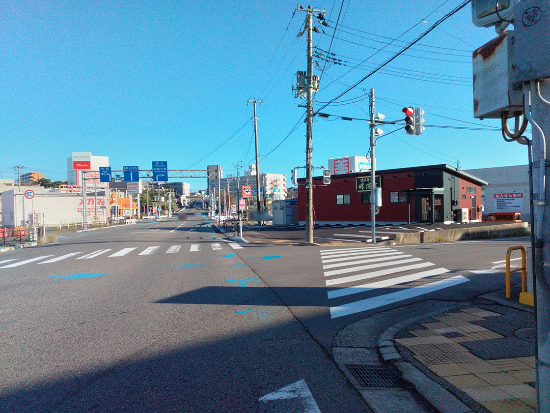 横浜ラーメン 味濱家 新大前店_場所