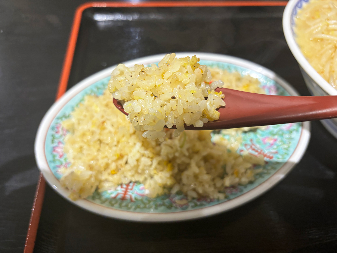 食堂ニューミサ_みそラーメン+半チャーハンセット