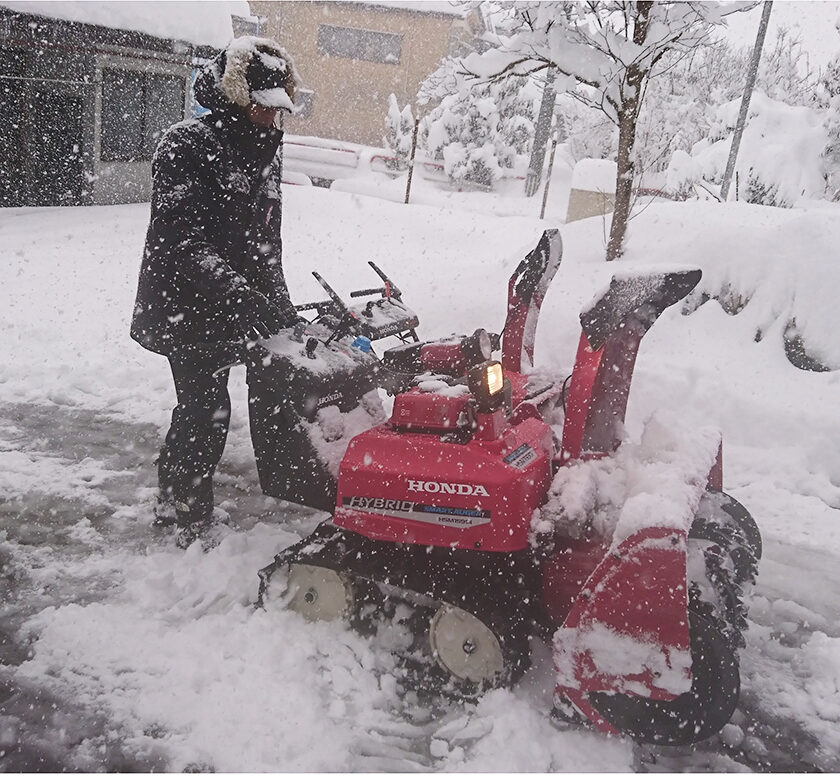 大島鉄工所 除雪機レンタル