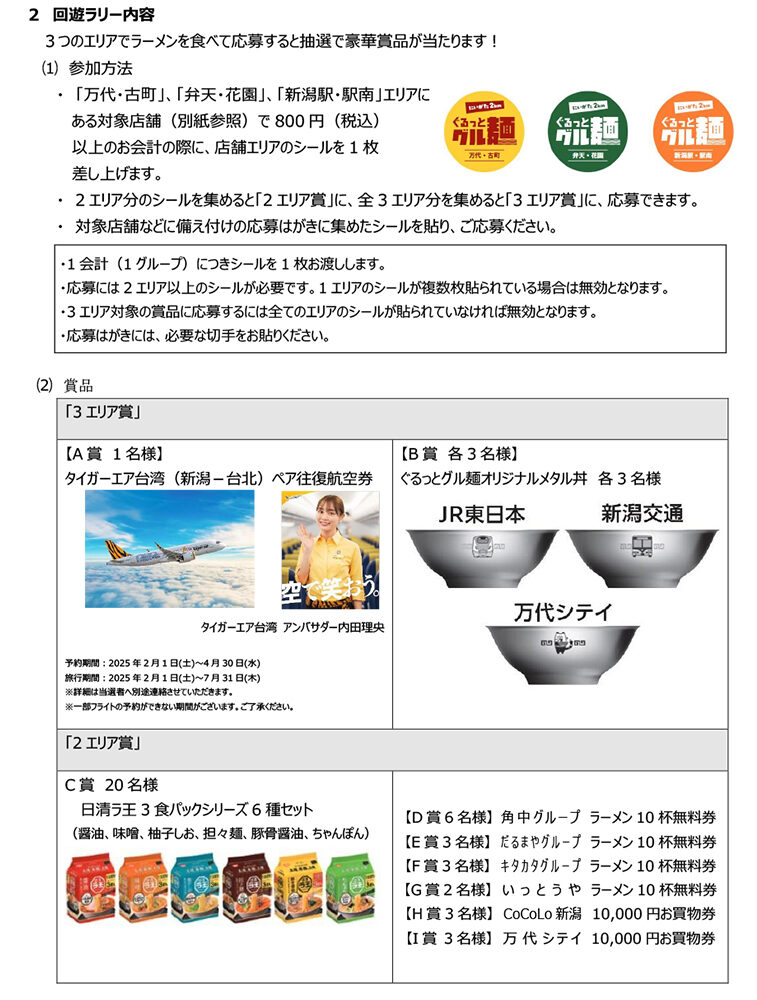 にいがた2㎞ ぐるっとグル麺