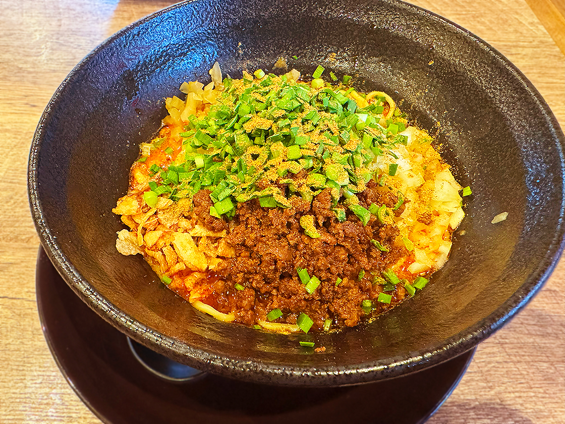 茉莉蔵‗汁無し担々麺