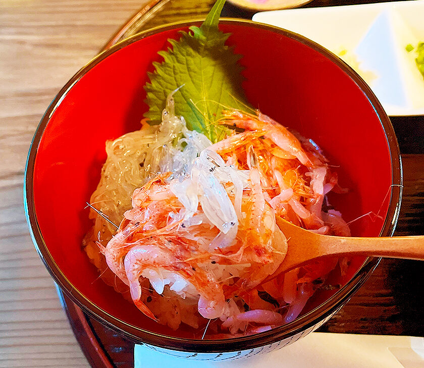 しらす丼屋 桔梗_紅白丼