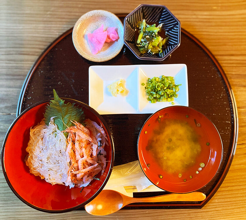 しらす丼屋 桔梗_紅白丼