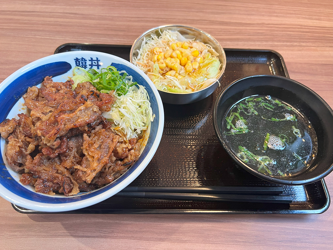 カルビ丼とスン豆腐専門店 韓丼 新潟海老ケ瀬店_さっちゃんのカルビ丼