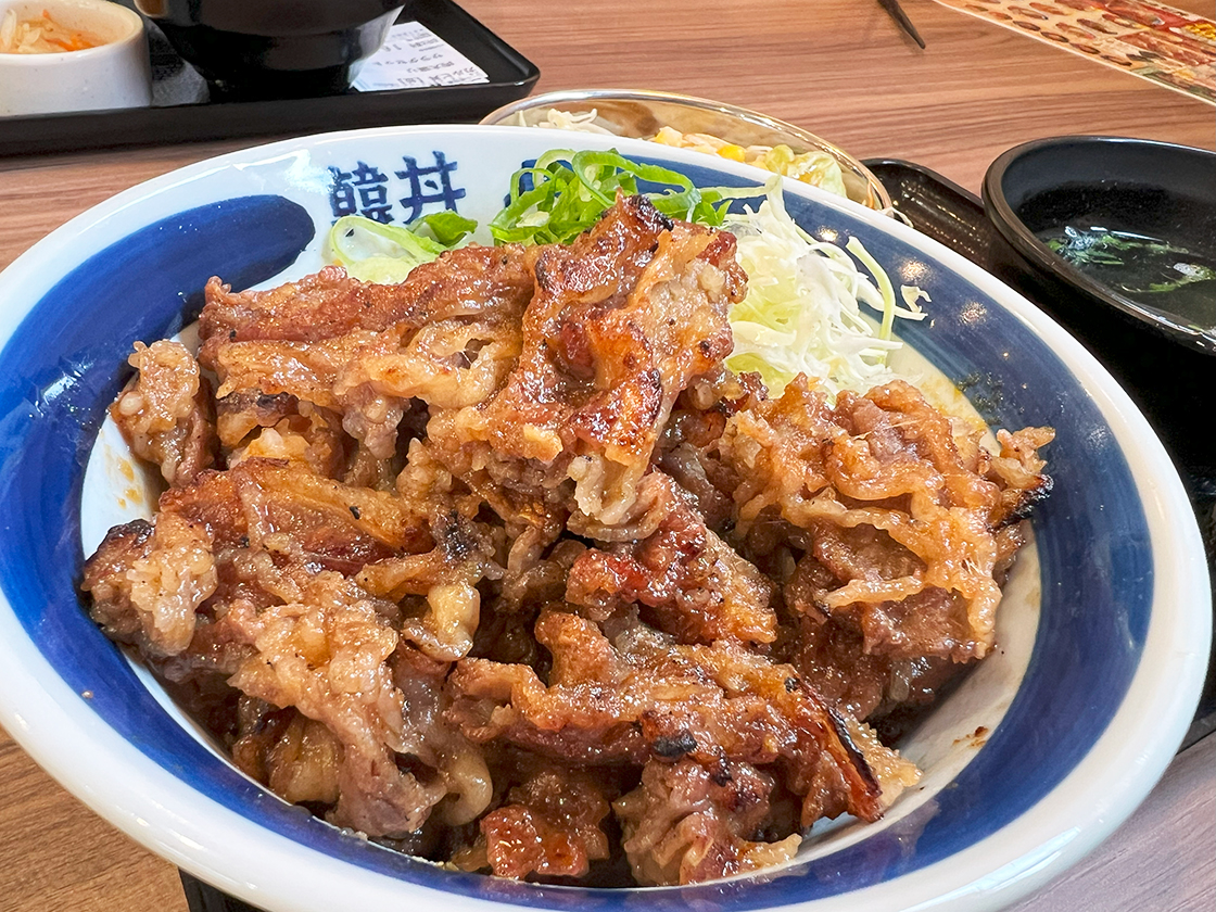 カルビ丼とスン豆腐専門店 韓丼 新潟海老ケ瀬店_さっちゃんのカルビ丼