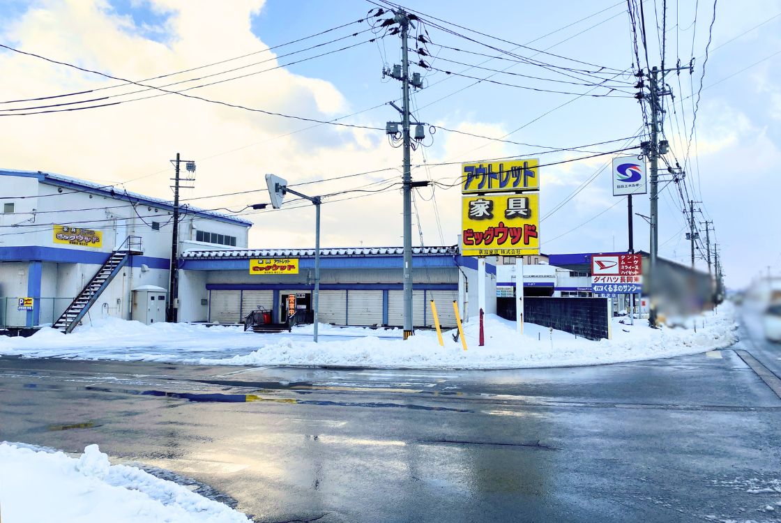 ビッグウッド 長岡店_場所