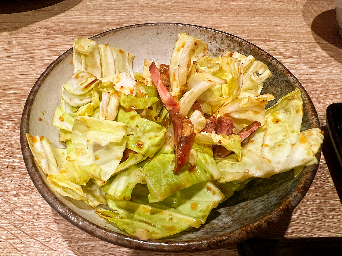 横浜家系ラーメン 秋葉家_キャベチャー