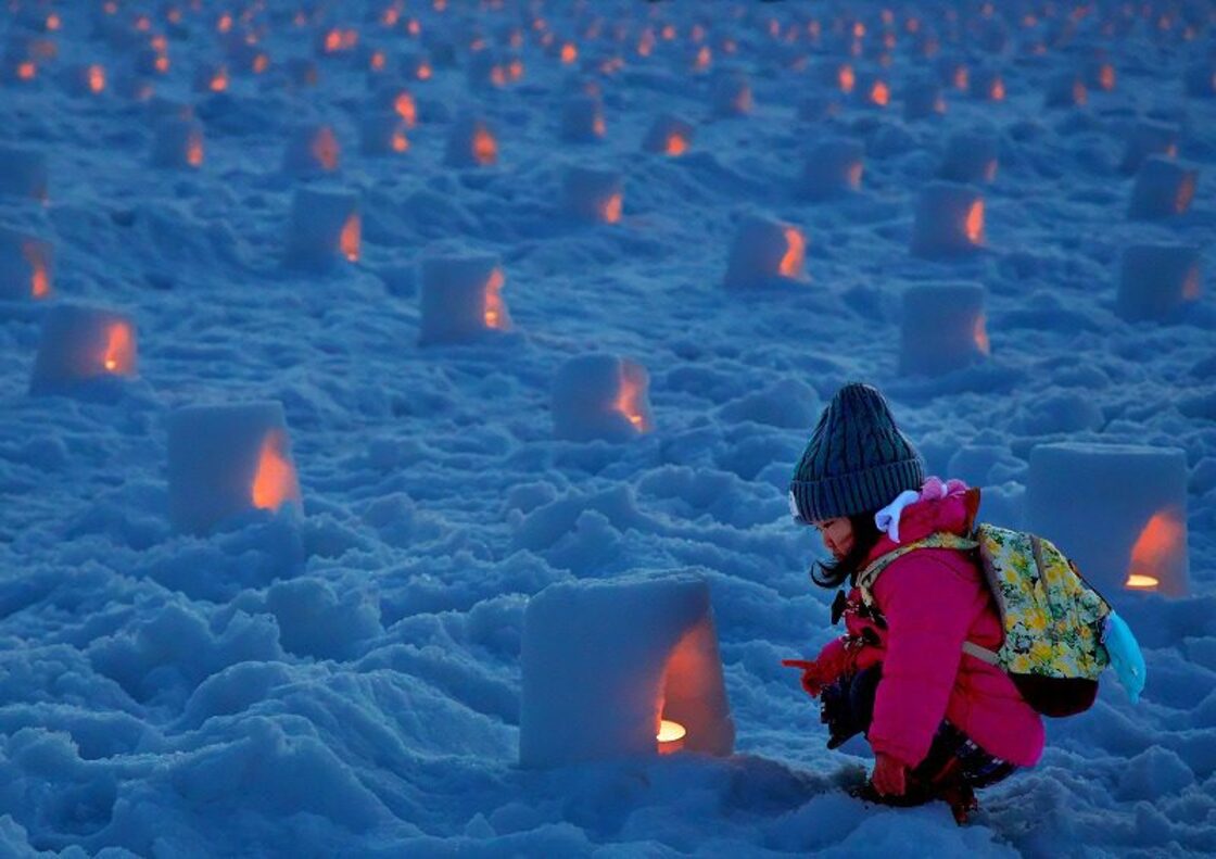 えちごかわぐち雪洞火ぼたる祭