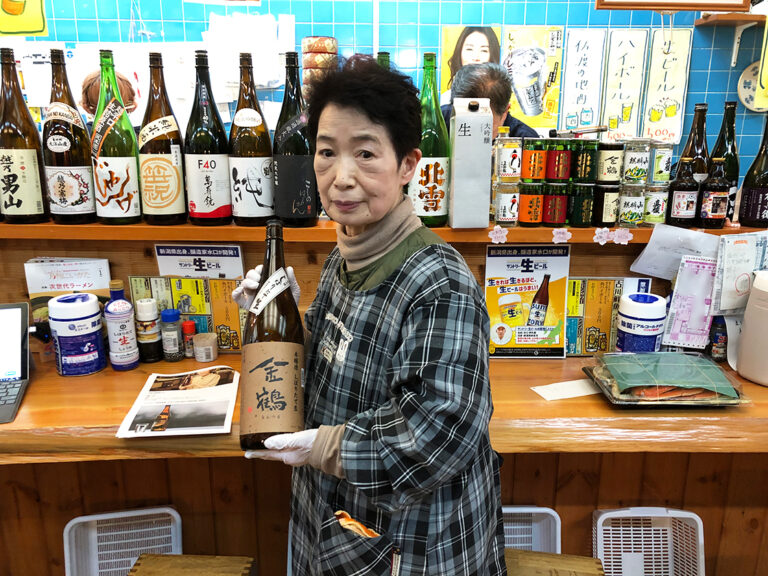 新潟地魚専門店 古川鮮魚の女将・山田隆子さん