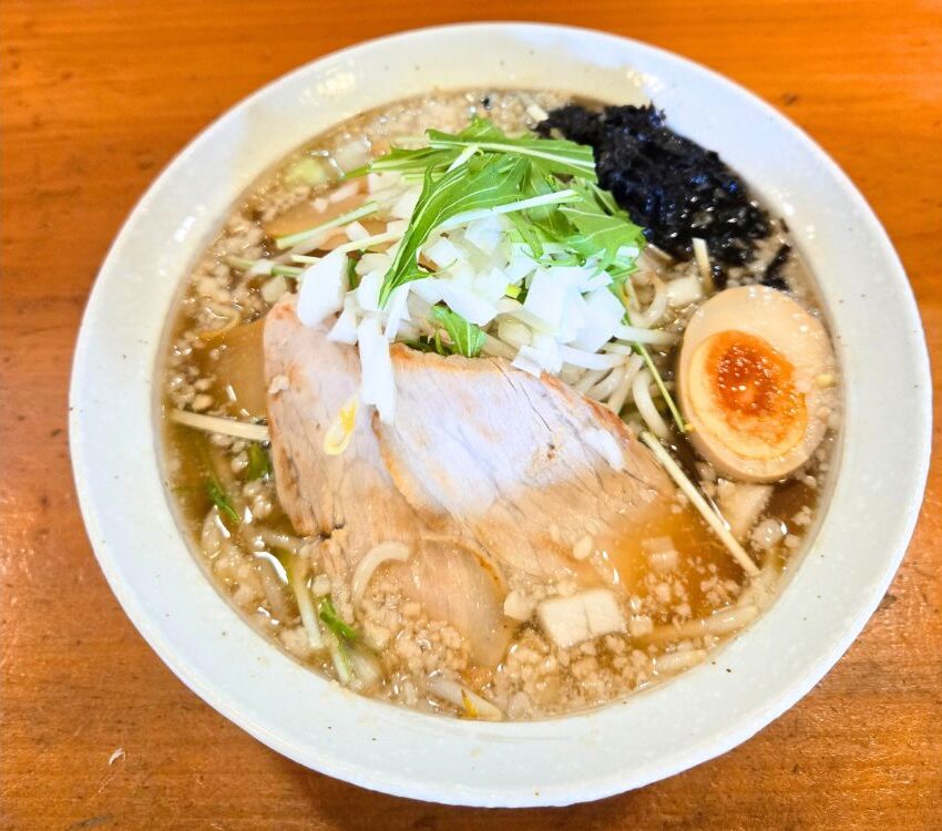 麺飯屋たすいち_極み増醤油ラーメン