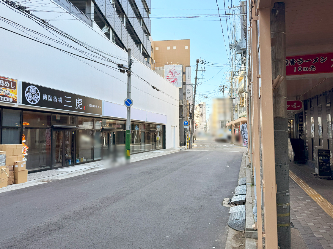 韓国酒場三虎の場所