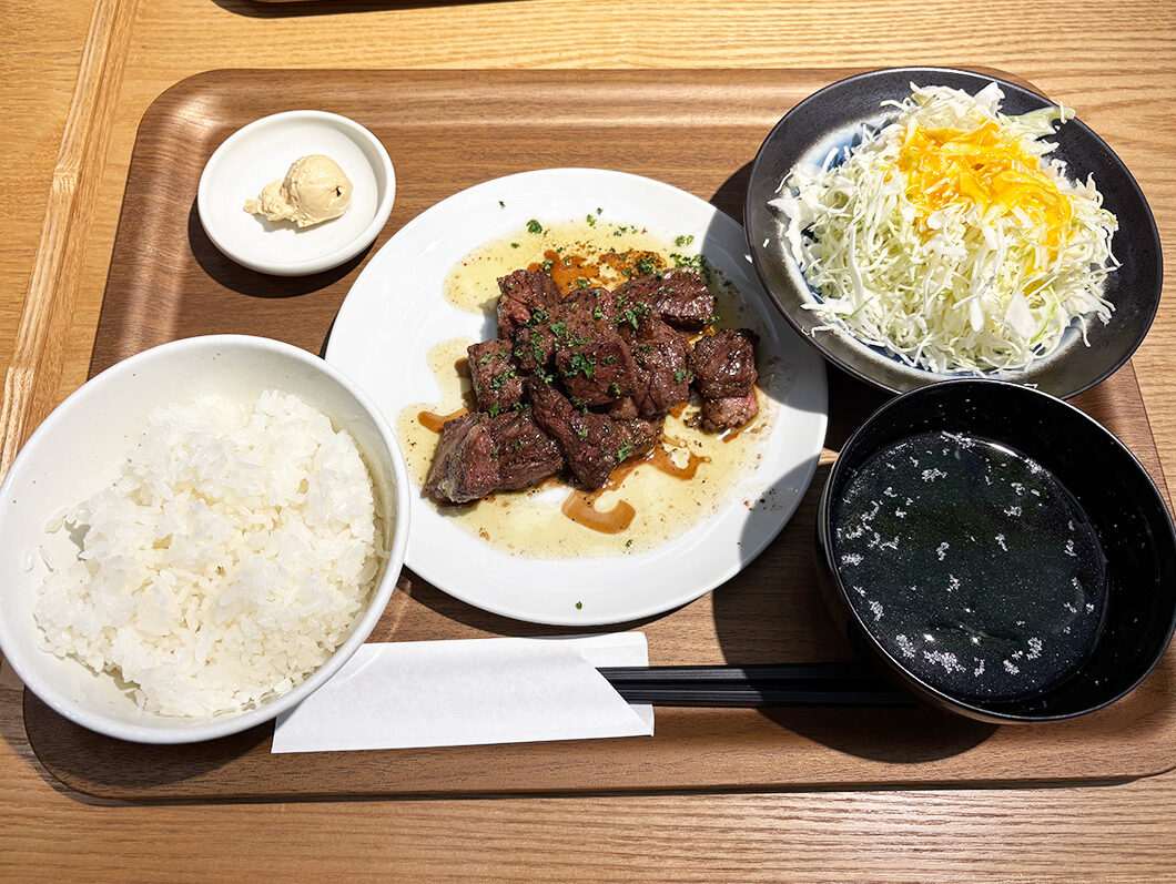 ステーキてっぺい_ハラミステーキ