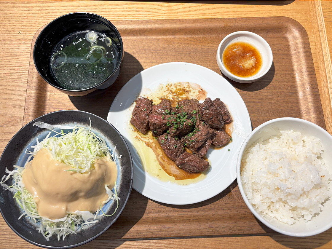 ステーキてっぺい新潟伊勢丹店_てっぺいステーキ