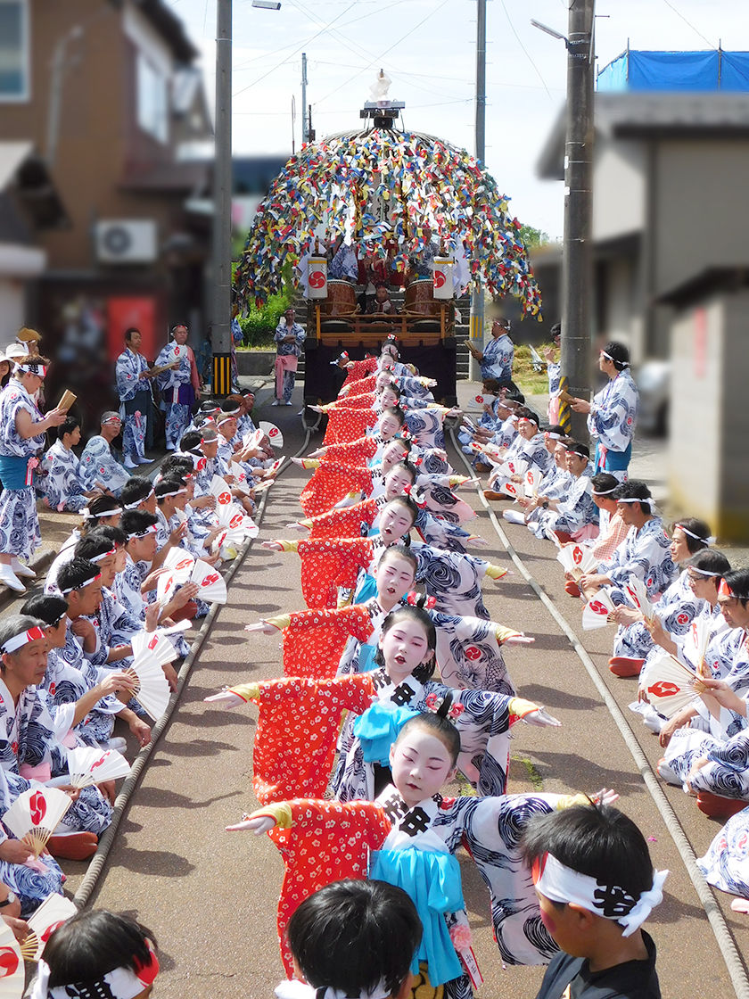 戸隠神社春季大祭-萬燈-