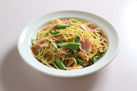 アスパラスパゲティ