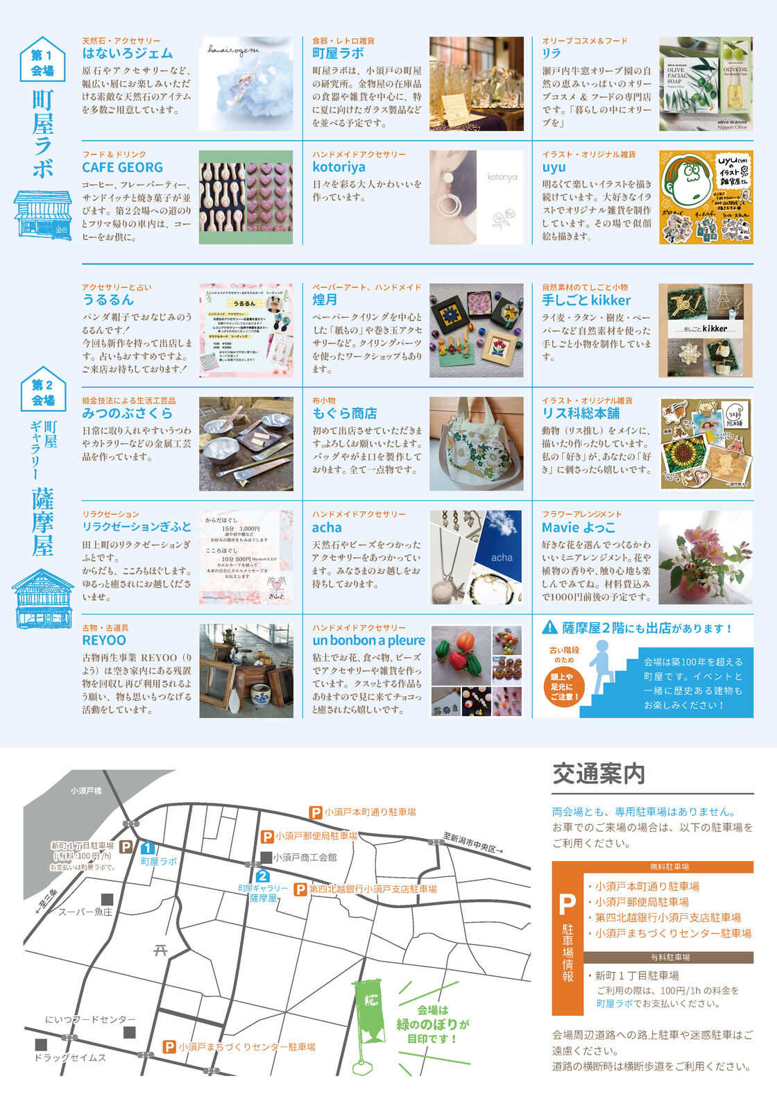 町屋でフリマ