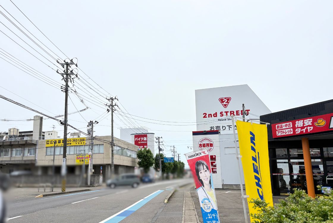 格安タイヤ トレッド 新潟桜木インター店_場所