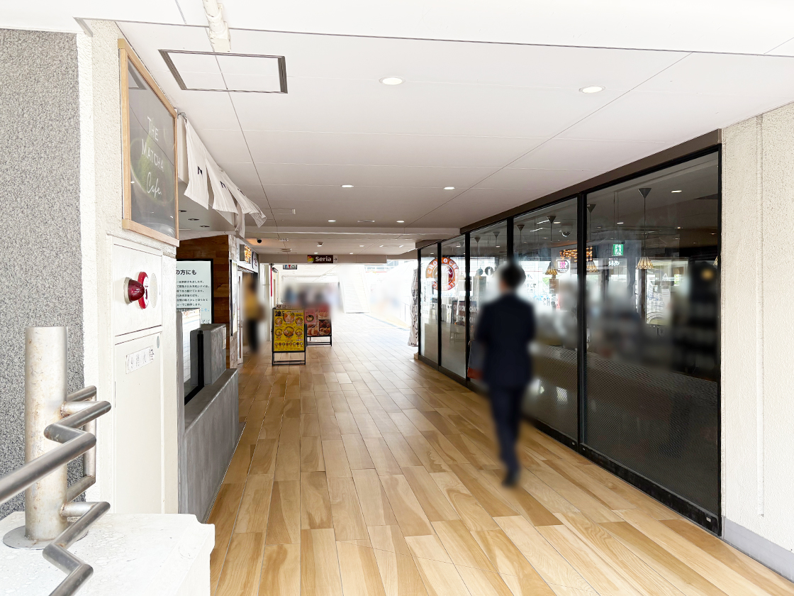 THE MATCHA CAFE 萬代庵の場所
