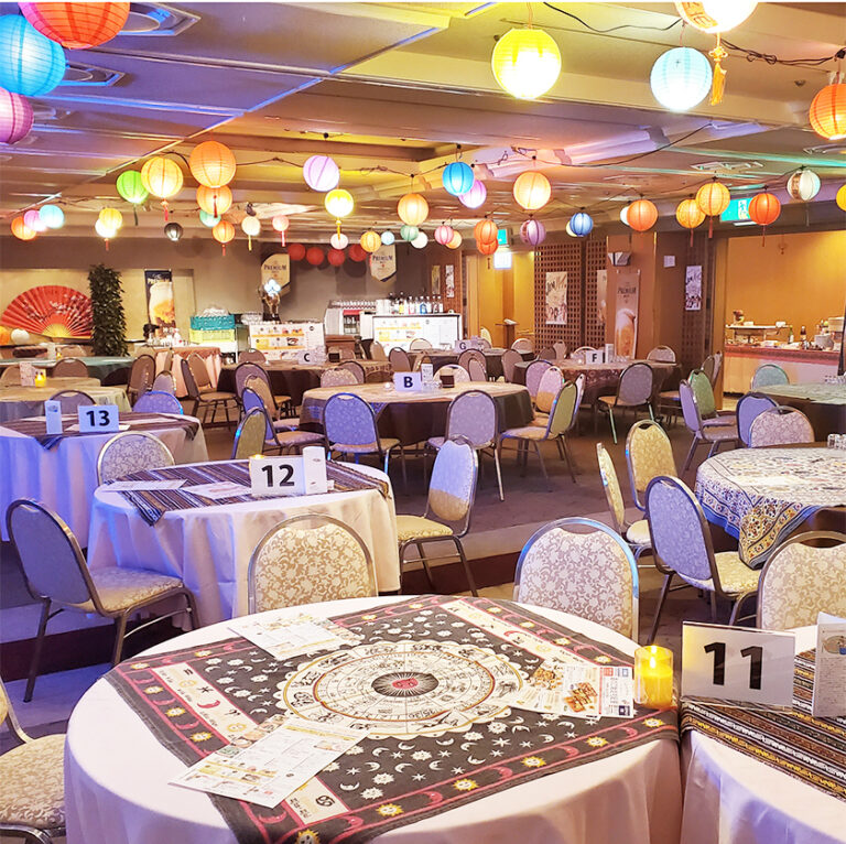 万代シルバーホテルのアジアンフード万代夜市の会場