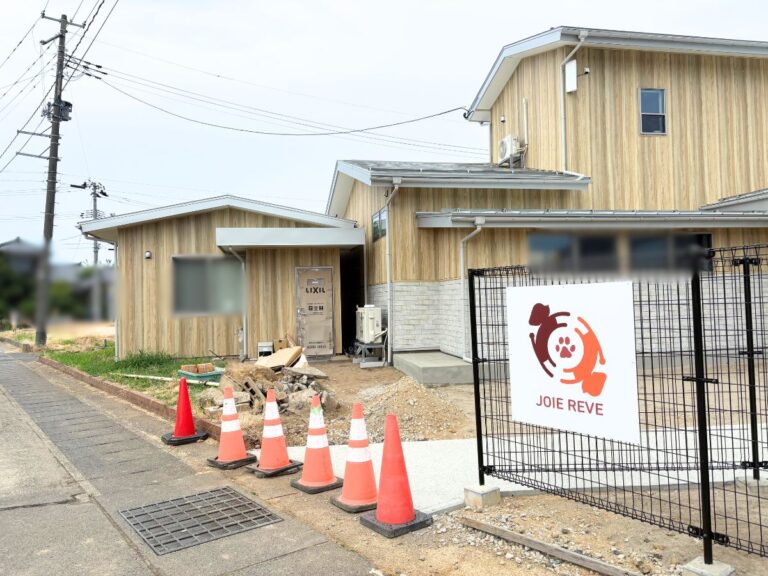 ドッグラン&カフェ JOIE REVEの外観