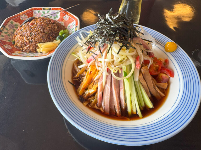 支那そば 万作のネギチャーシュー冷やし