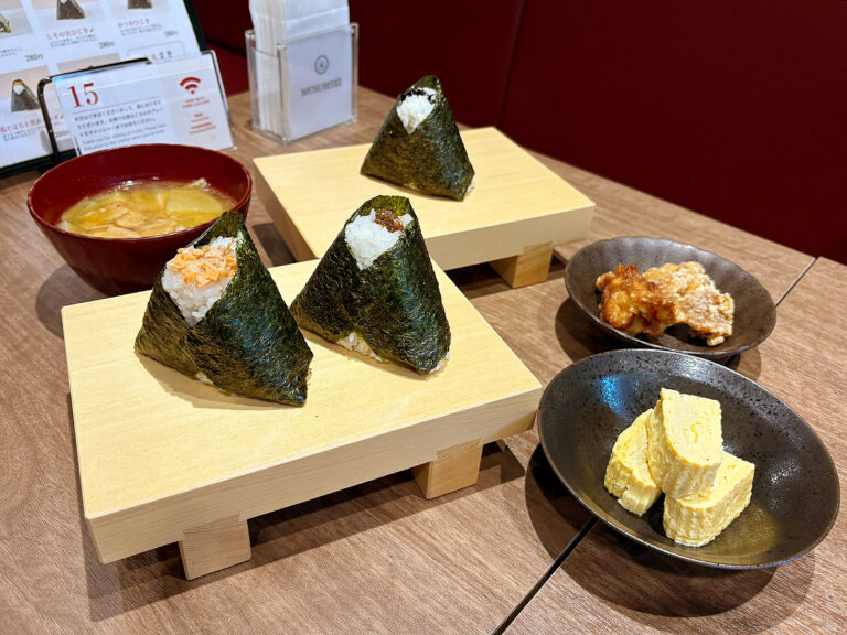 結亭 新潟店のおにぎり