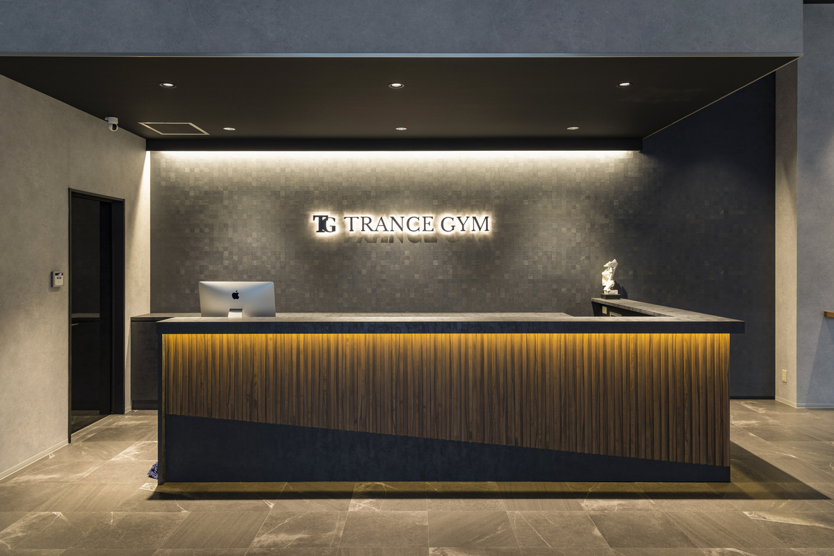 トランスジム新潟店のエントランス