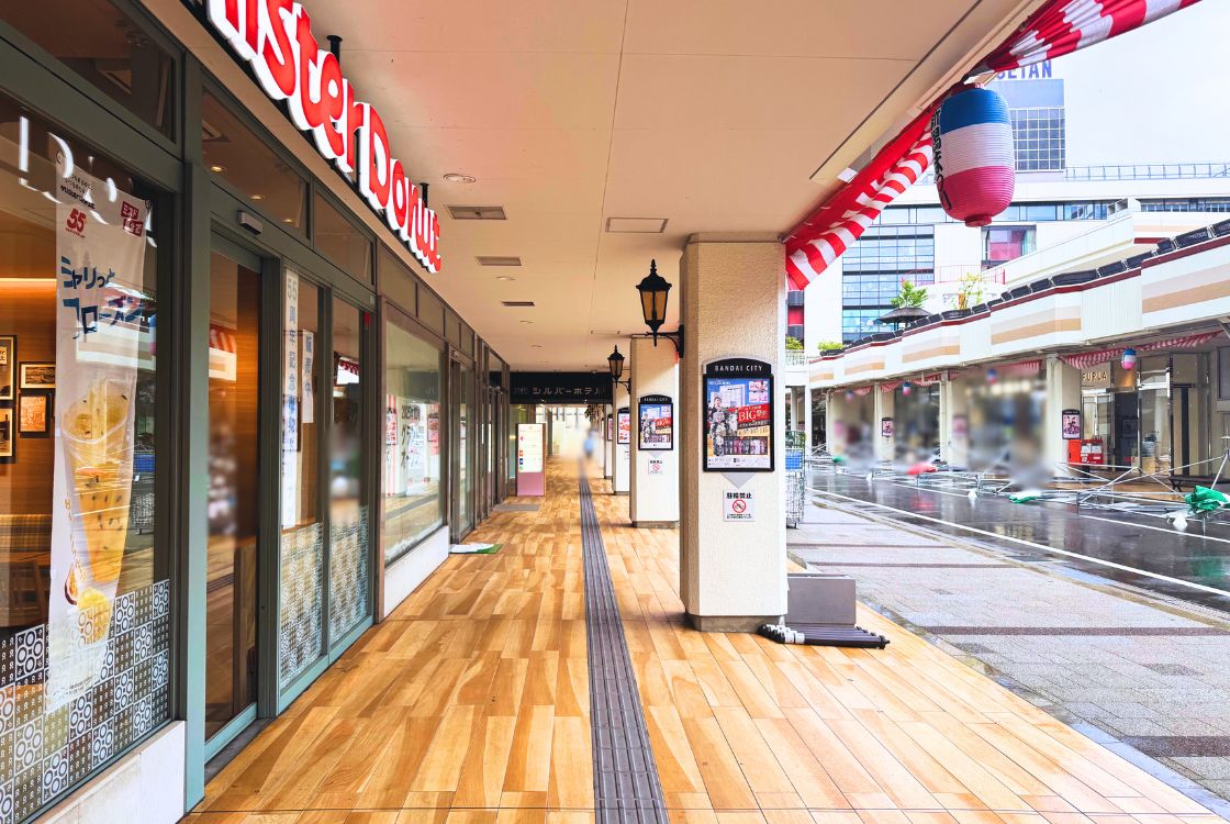 ケンタッキーフライドチキン 万代シティ店の場所