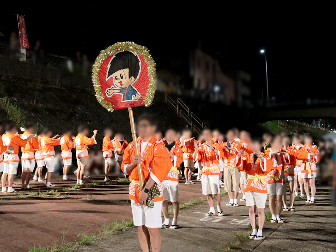 越後加茂川夏祭り