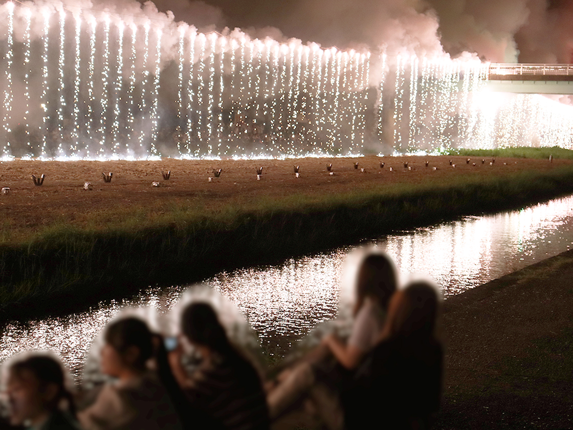 越後加茂川夏祭り